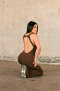 Flow Jumpsuit - Brown